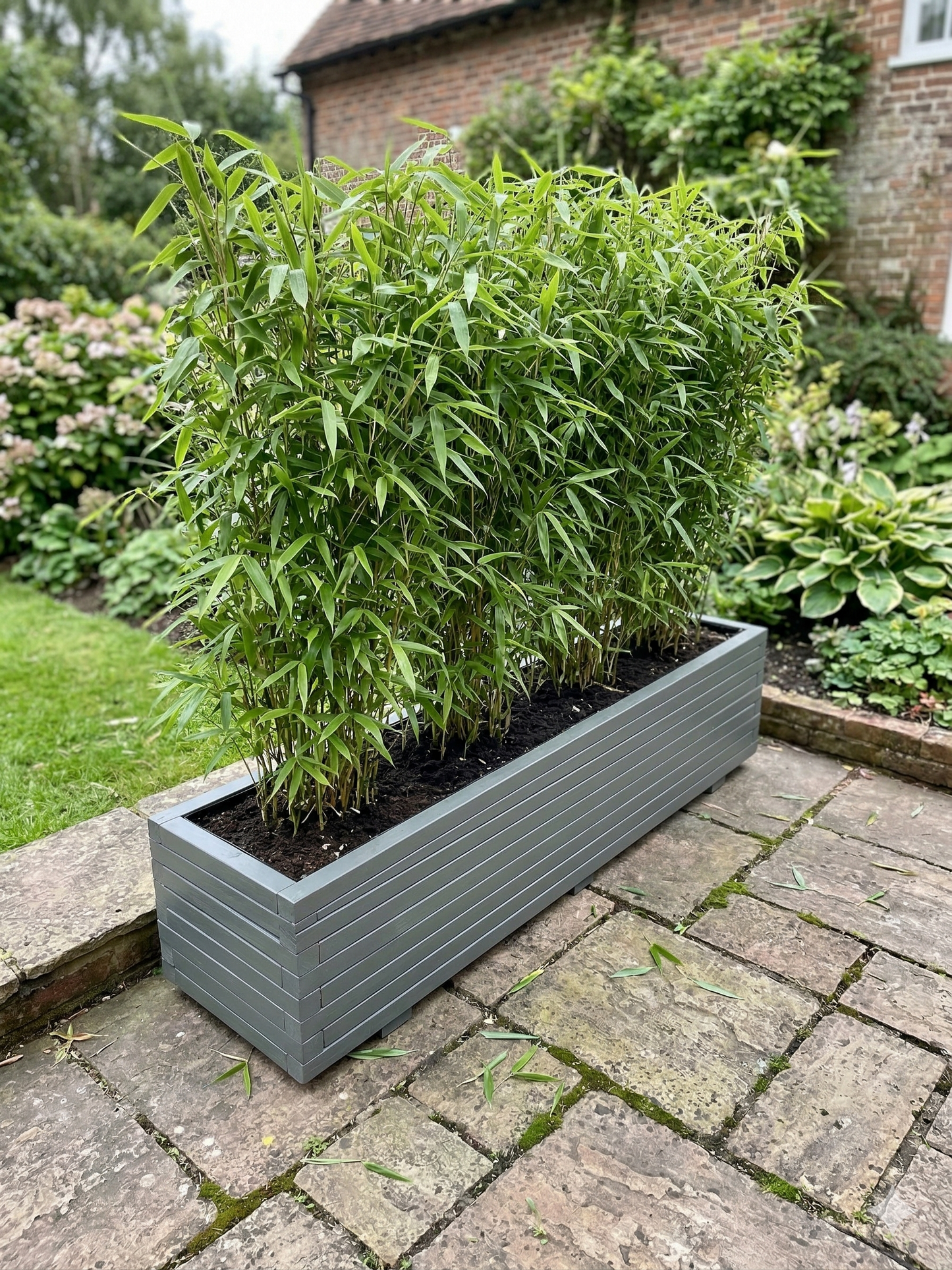 Heavy Duty Harpsden Wooden Planter Trough Fully lined, Garden, Patio, Screening