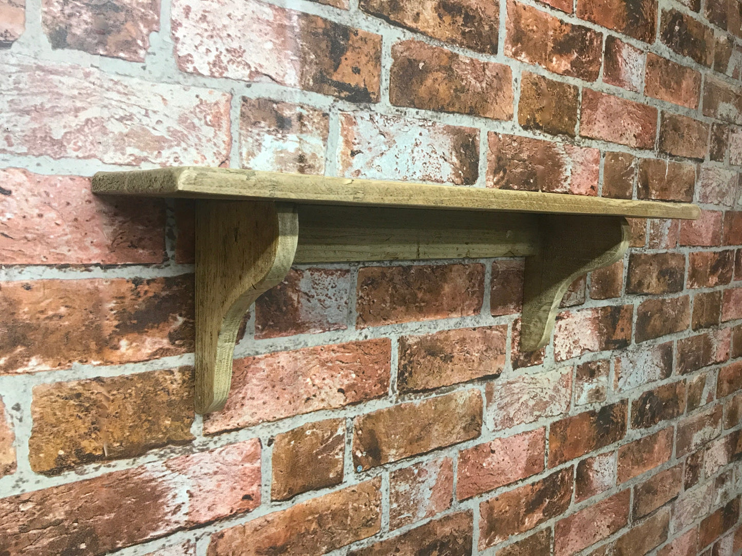 Wall Shelf, Rustic and Reclaimed bookshelf, Two Sizes, Old Pine Barn Wood
