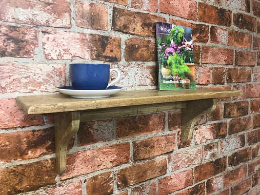 Wall Shelf, Rustic and Reclaimed bookshelf, Two Sizes, Old Pine Barn Wood