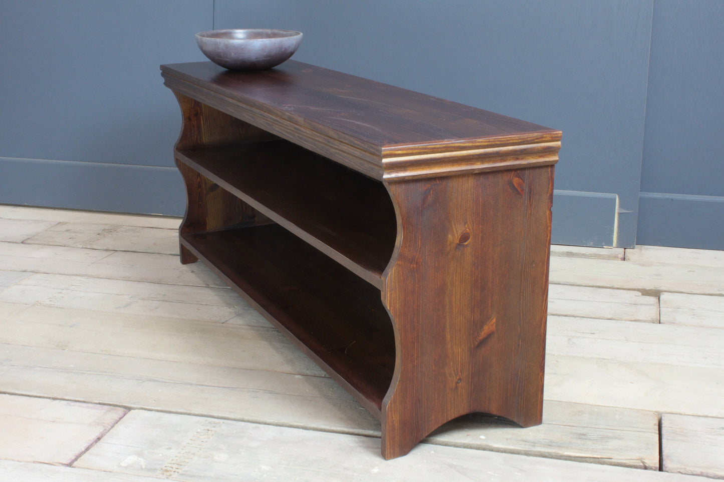 Vintage Shoe Rack Bench Seat Storage for 10/12 Pairs