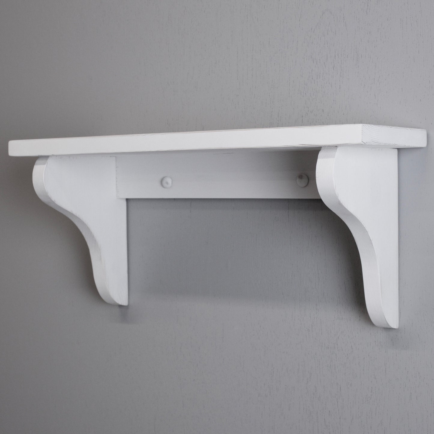 Wall Shelf 15cm Deep, Wooden Bookshelf, Cookery Books, Display Shelves - in Various Widths