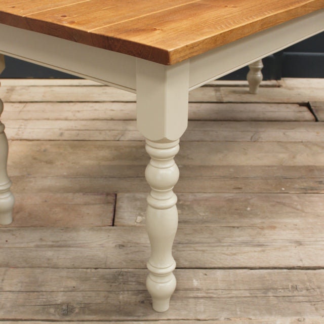 Victorian Farmhouse Scullery Dining Table, Kitchen, Traditional and Hand Made