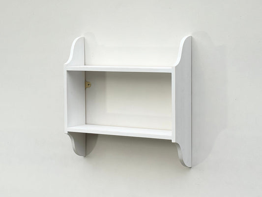 2 Tier Wall Shelf, Bookshelf, Display Shelves - in Various Widths