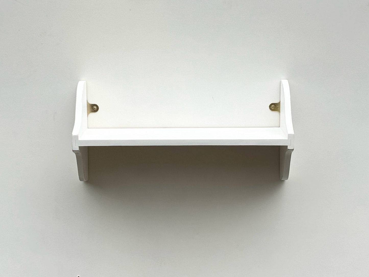 1 Tier Wall Shelf, 23cm Deep, For Books, Display Shelves, Cook Books, Kitchen Storage, Spice Jars, Kilners  - Can be made to measure
