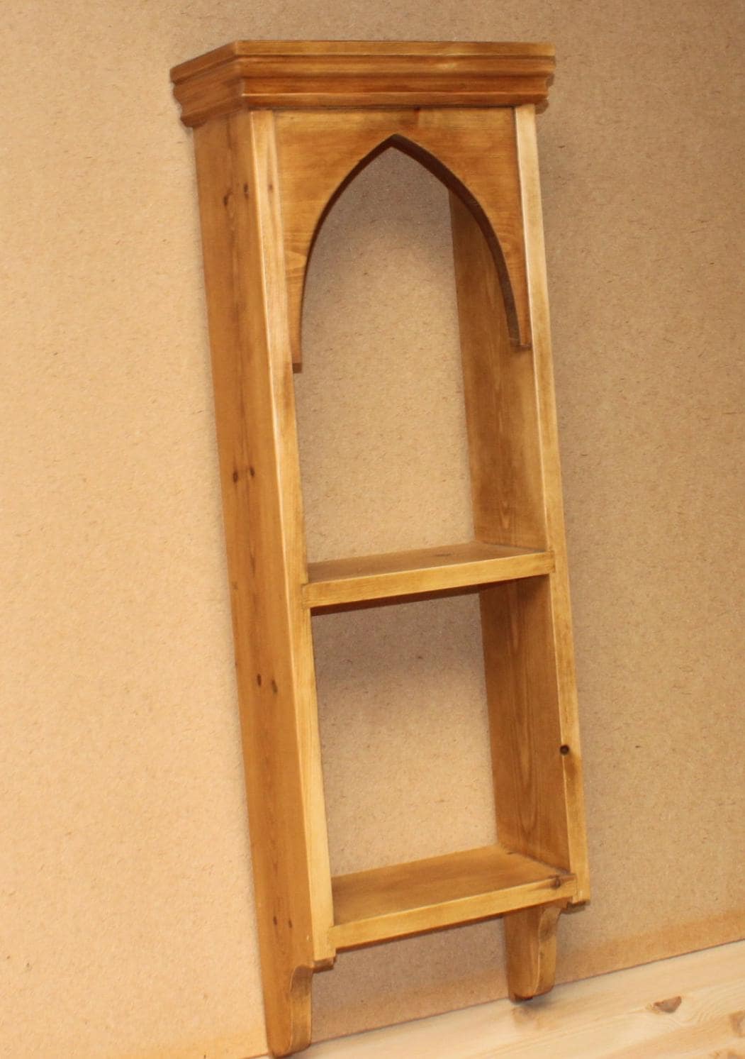 Gothic Wall Shelf Book Rack