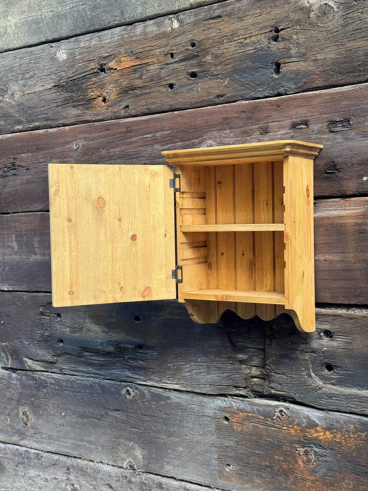Hand Made Small Bathroom Wall Cabinet, Medicine Cupboard