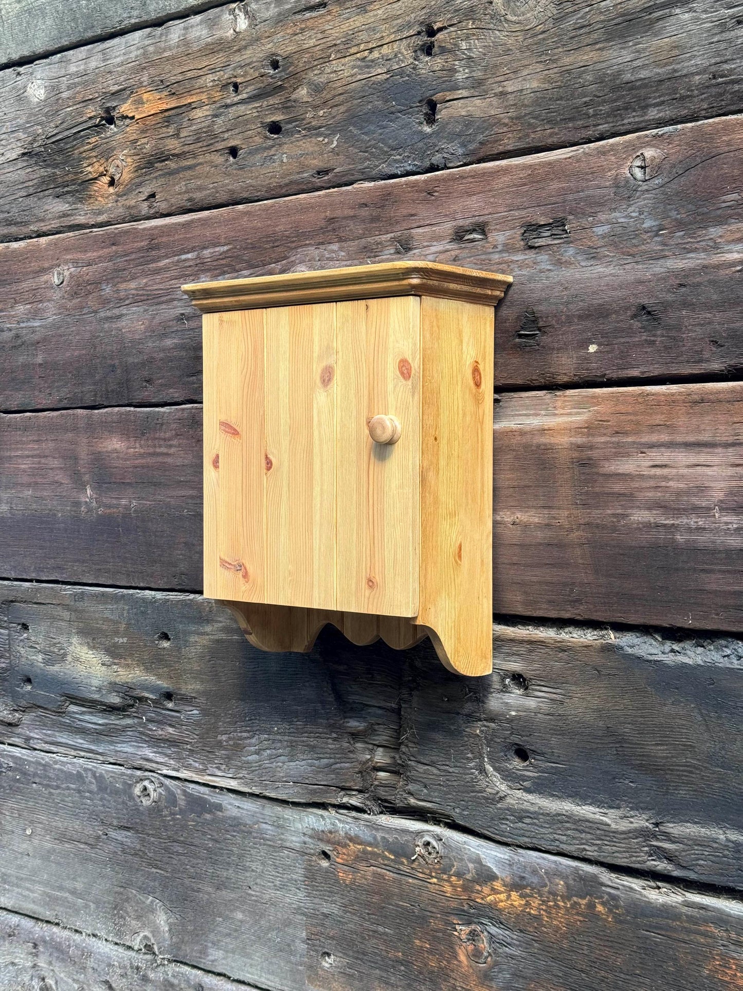 Hand Made Small Bathroom Wall Cabinet, Medicine Cupboard