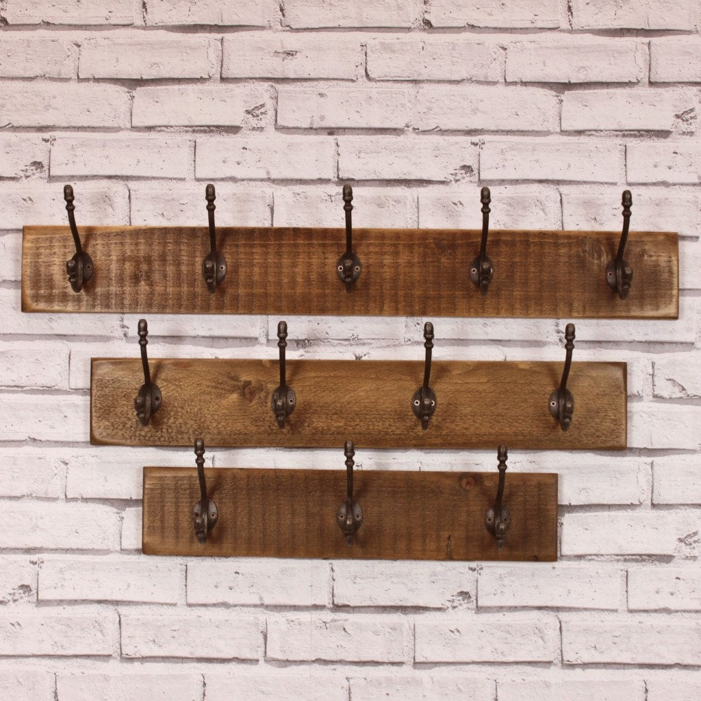 Salvaged Timber Coat Rack
