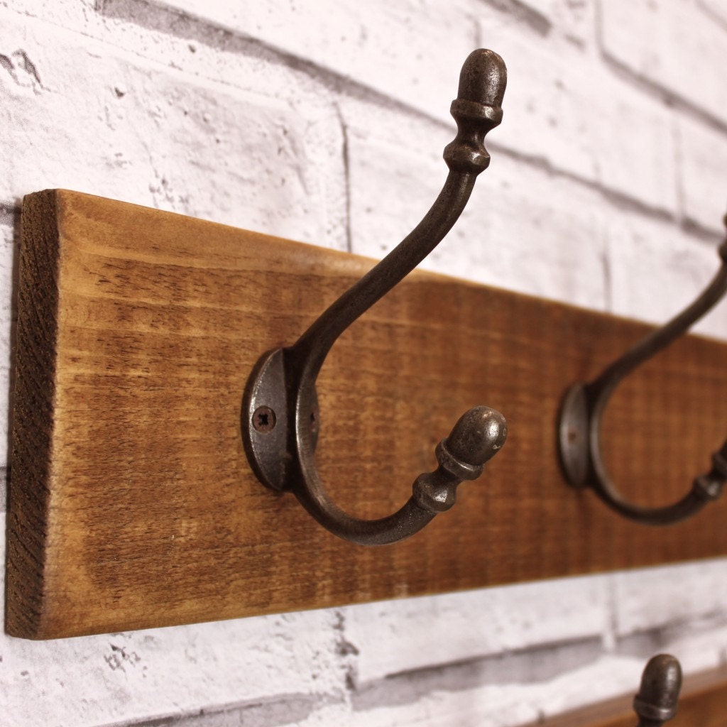 Salvaged Timber Coat Rack