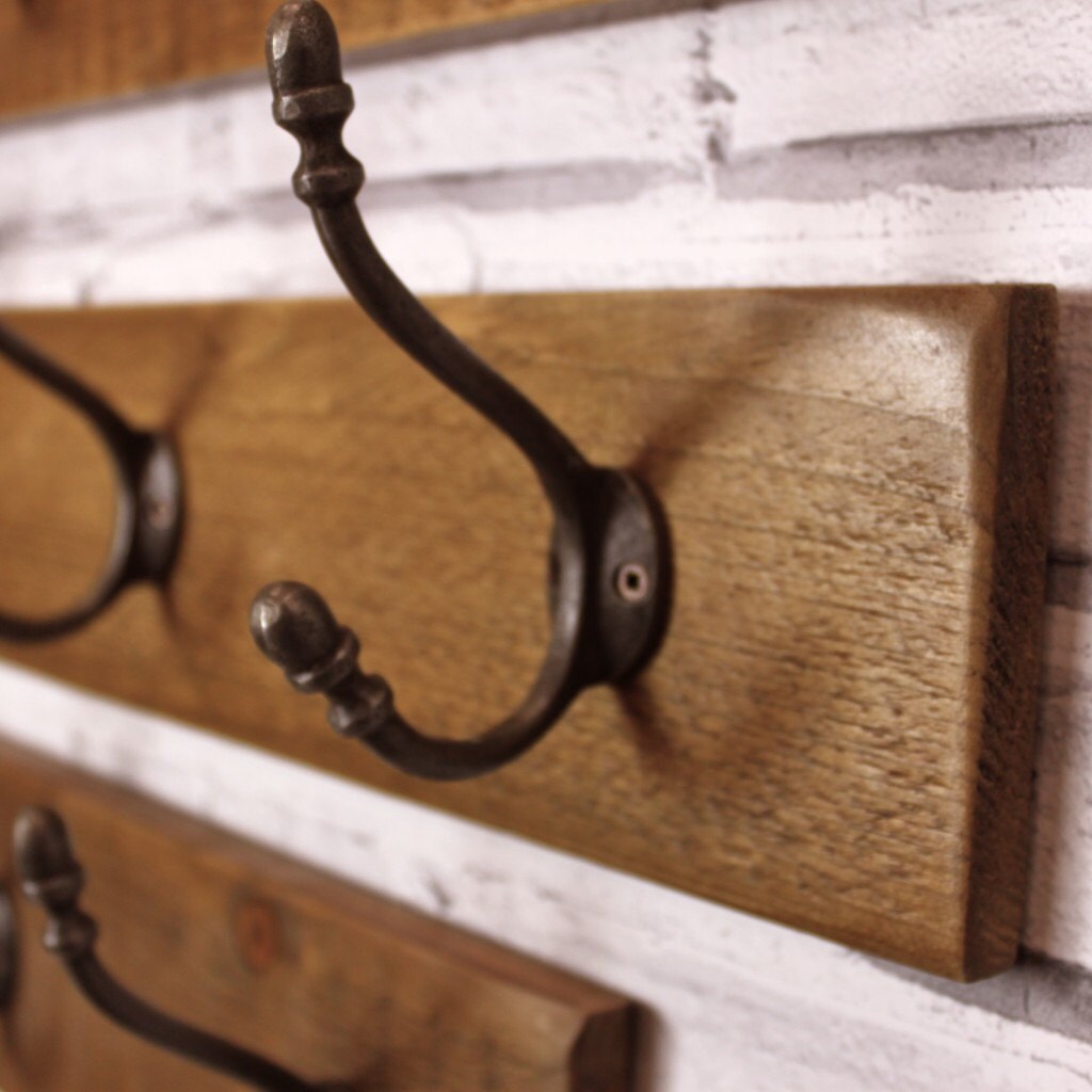 Salvaged Timber Coat Rack