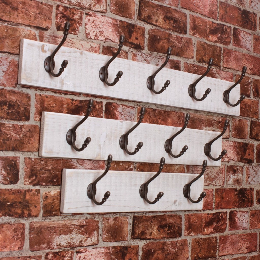 Salvaged Timber Coat Rack